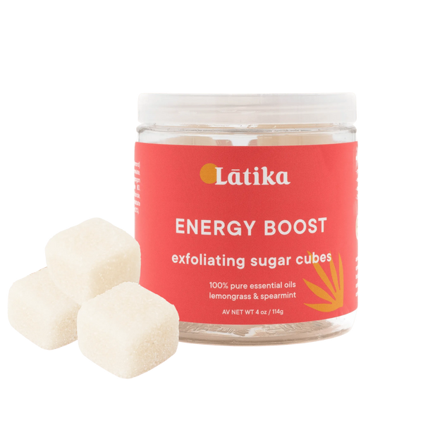 latika Sugar Scrub - Exfoliating Cubes - Energy Boost