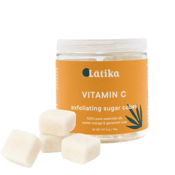 latika Sugar Scrub - Exfoliating Cubes - Vitamin C