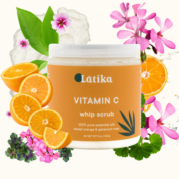Latika Whipped Scrub Soap - Vitamin C Whip Scrub