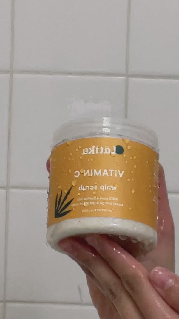 Latika Whipped Scrub Soap - Vitamin C Whip Scrub