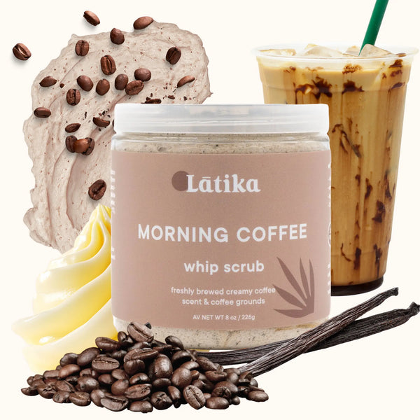 Latika Whipped Scrub Soap - Morning Coffee Whip Scrub