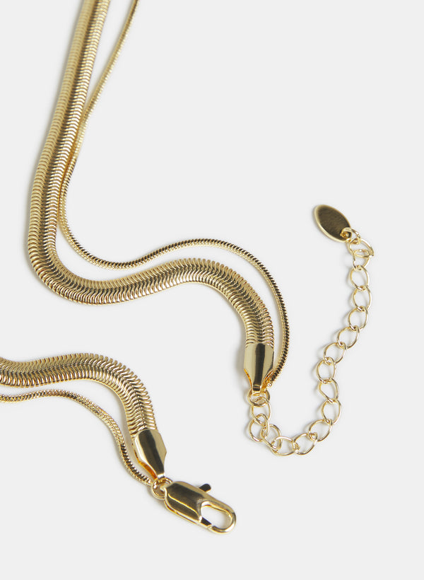 Laura 2-Strand Chain Necklace
