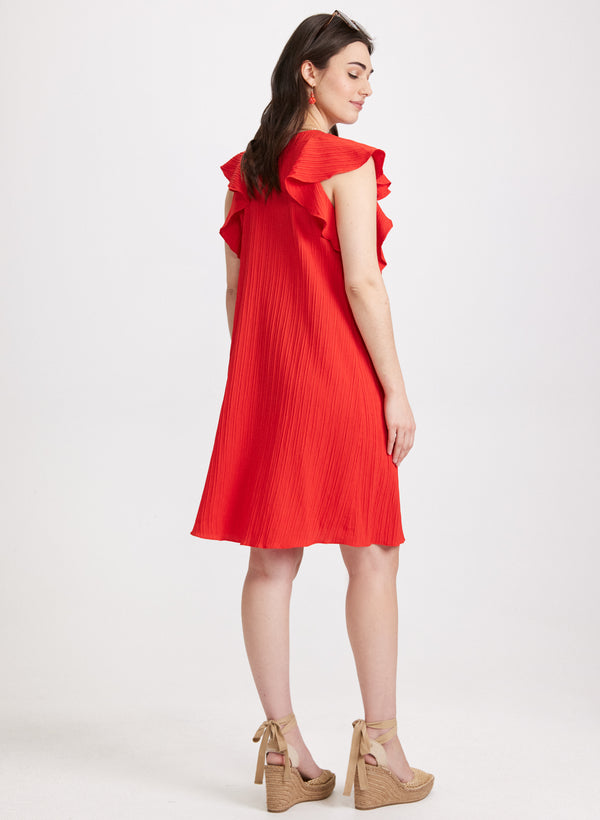Laura A-Line Jacquard Dress