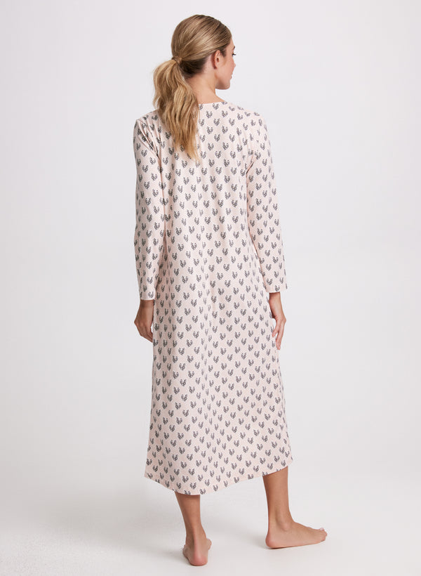 Laura Abstract Heart Nightgown