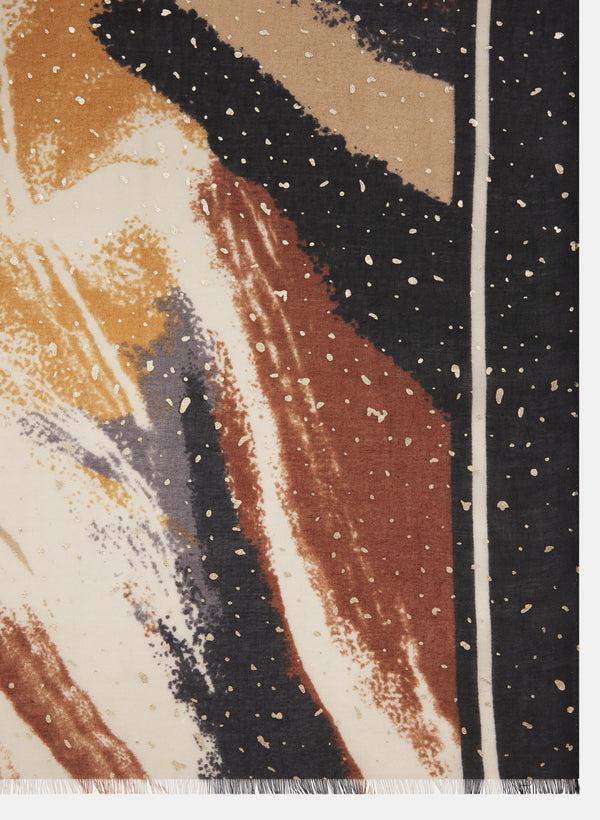Laura Abstract Print Scarf
