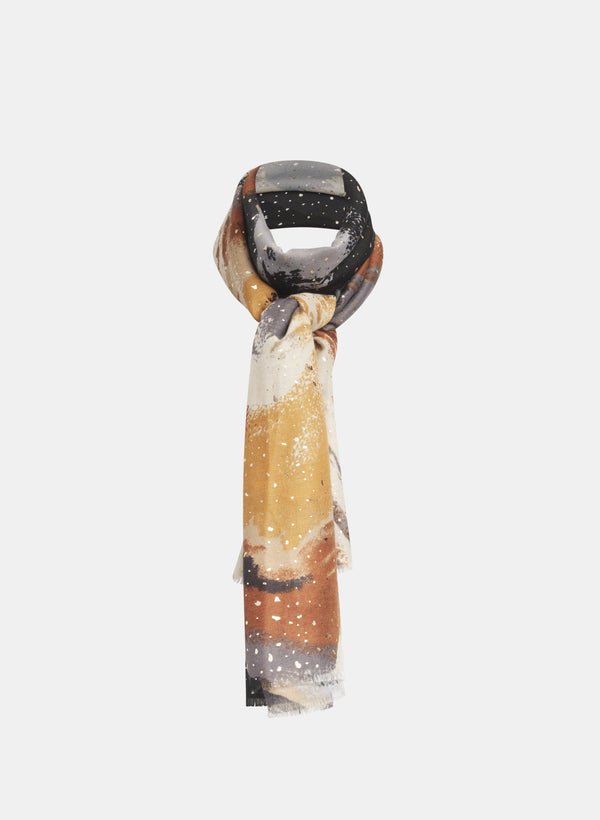 laura Abstract Print Scarf