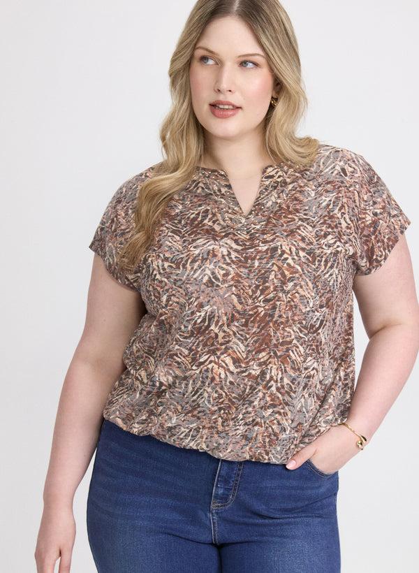 laura Animal Print T-Shirt