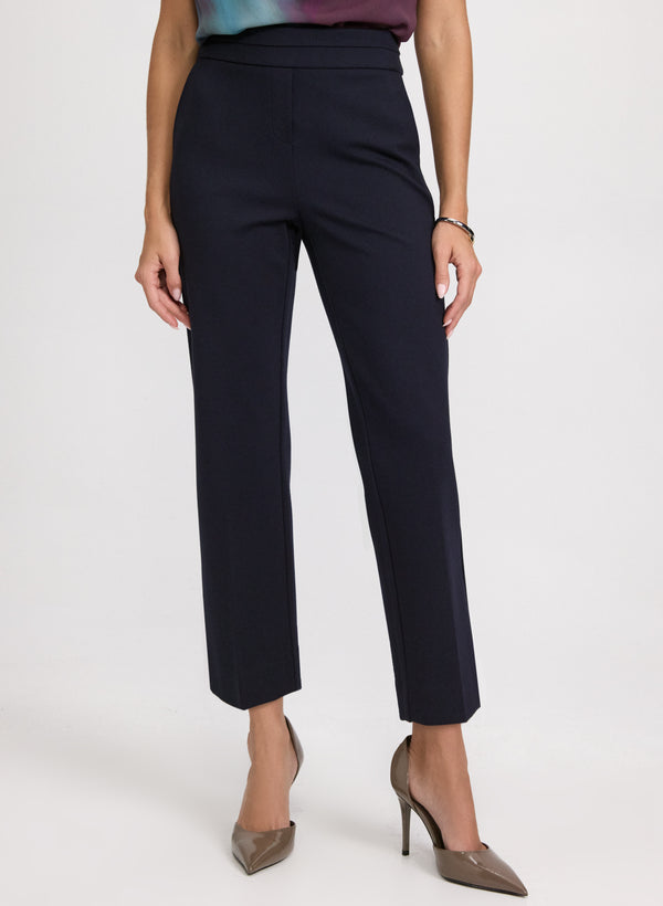 laura Ava Straight-Leg Pants