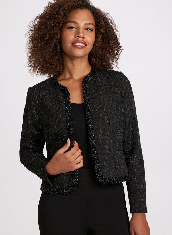 laura Beaded Bouclé Jacket