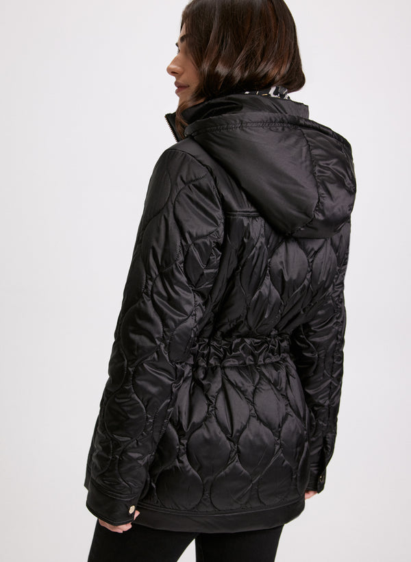 Laura Belted Puffer Coat