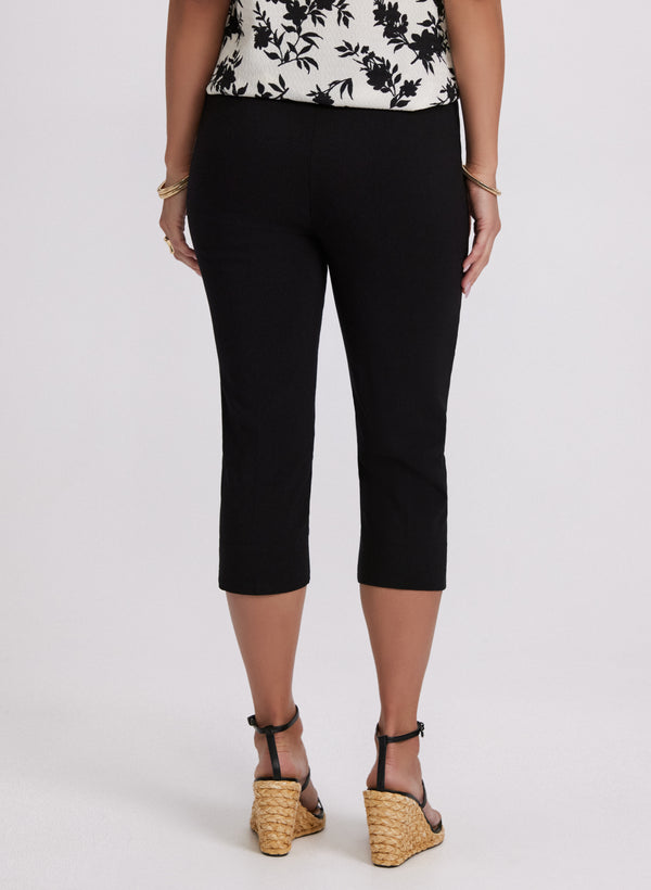 Laura Bengaline Pull-On Capris