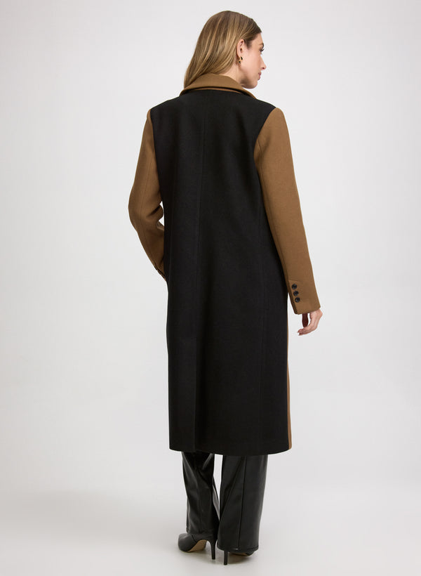 Laura Bernardo - Chevron Pattern Coat