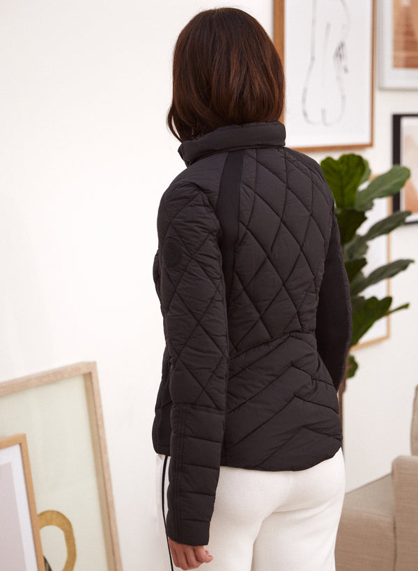 Laura Bernardo - Chevron Quilted Ecoplume™ Coat