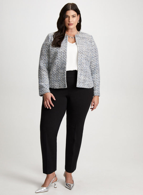 laura Bouclé Jacket & Straight Leg Pants