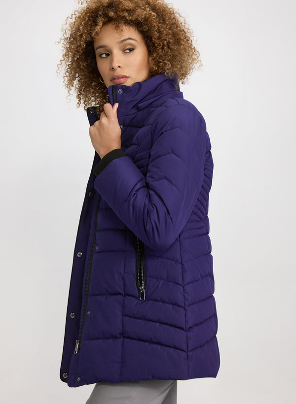 Laura Box Quilt Coat