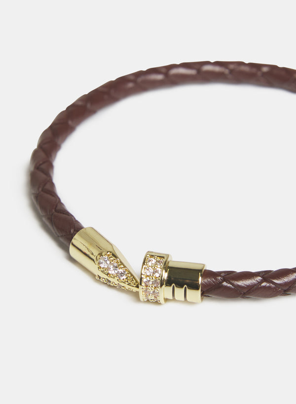 Laura Braided Vegan Leather Bracelet