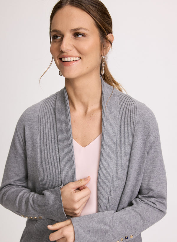 Laura Button Detail Cardigan