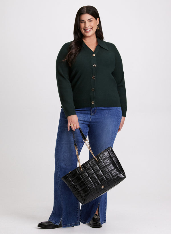 Laura Button Knit Cardigan