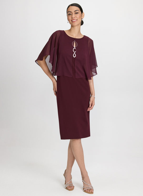 laura Capelet Overlay Dress