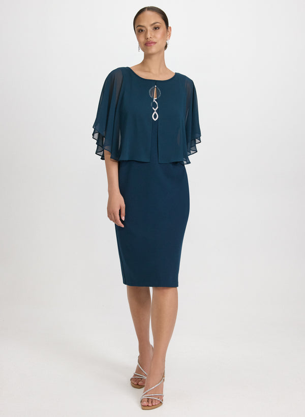laura Capelet Overlay Dress