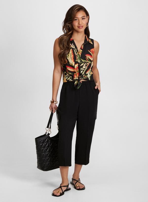Laura Cargo Pull-On Capris