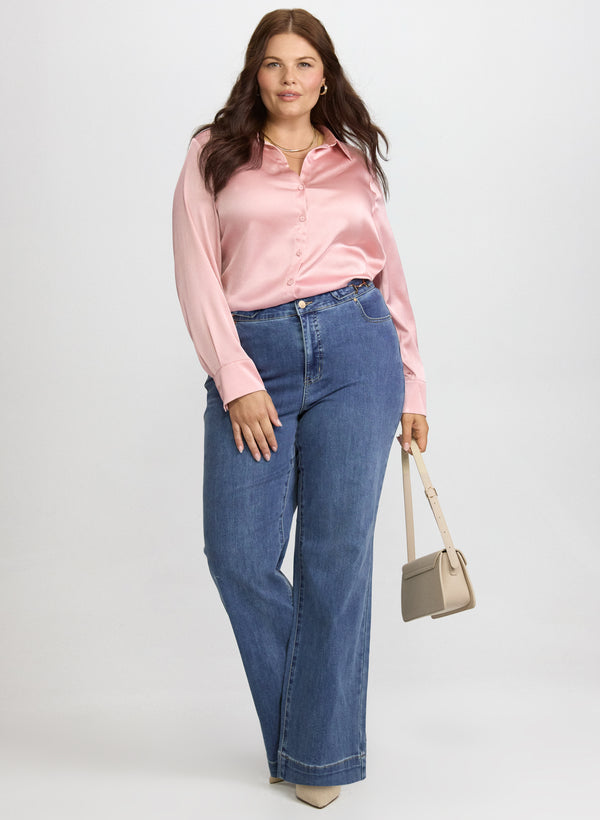Laura Chain Link Trim Jeans