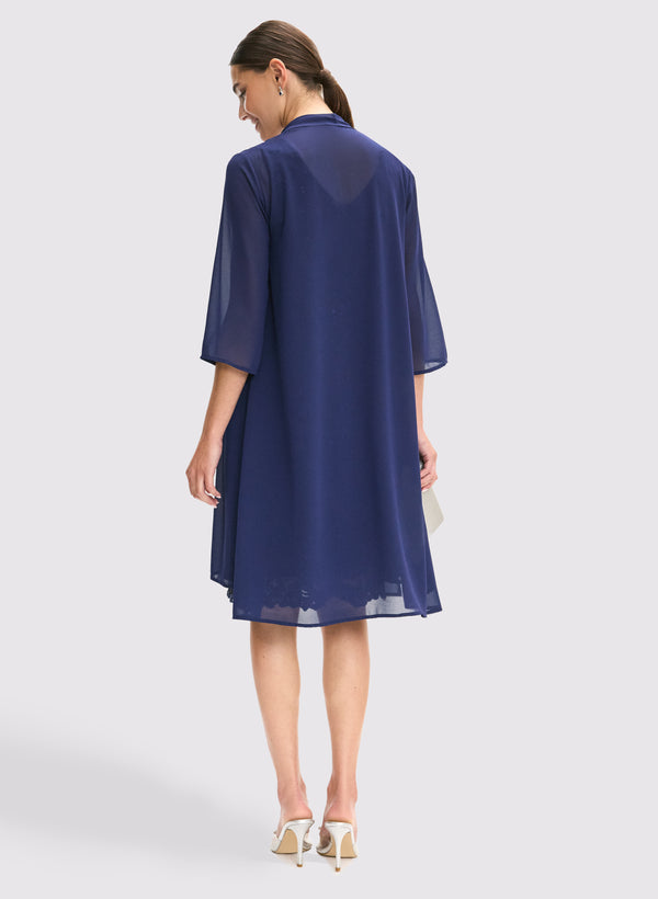 Laura Chiffon Jacket & Dress Set