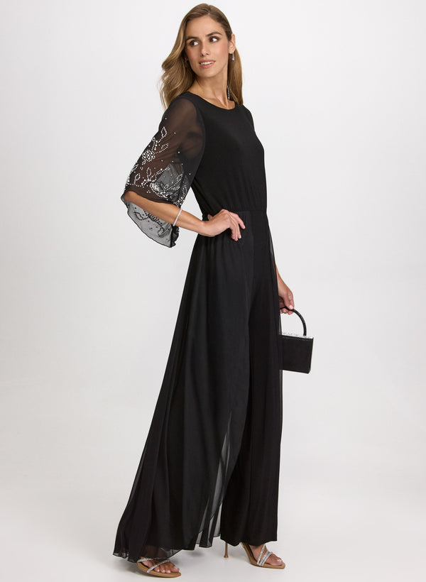 Laura Chiffon Layered Jumpsuit