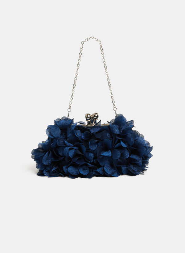 laura Chiffon Petal Clutch
