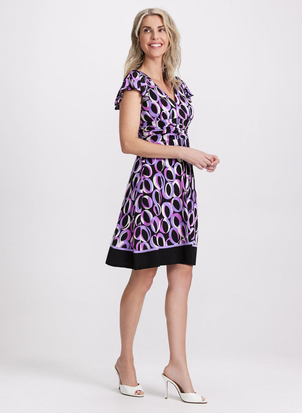 Laura Circle Print Dress