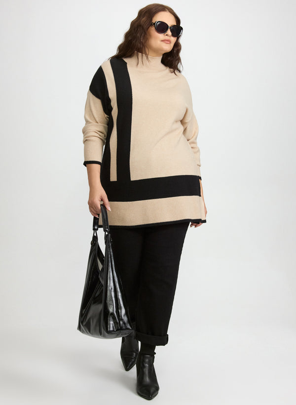 Laura Colour Block Tunic