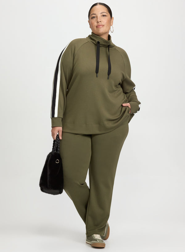 Laura Contrast Sleeve Top