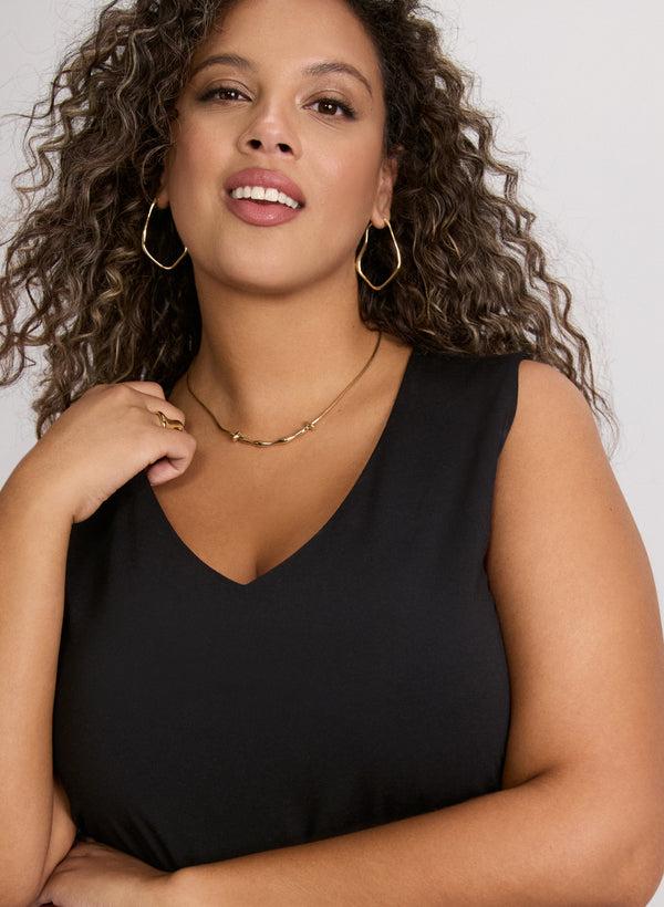 Laura Cotton-Blend Tank Top