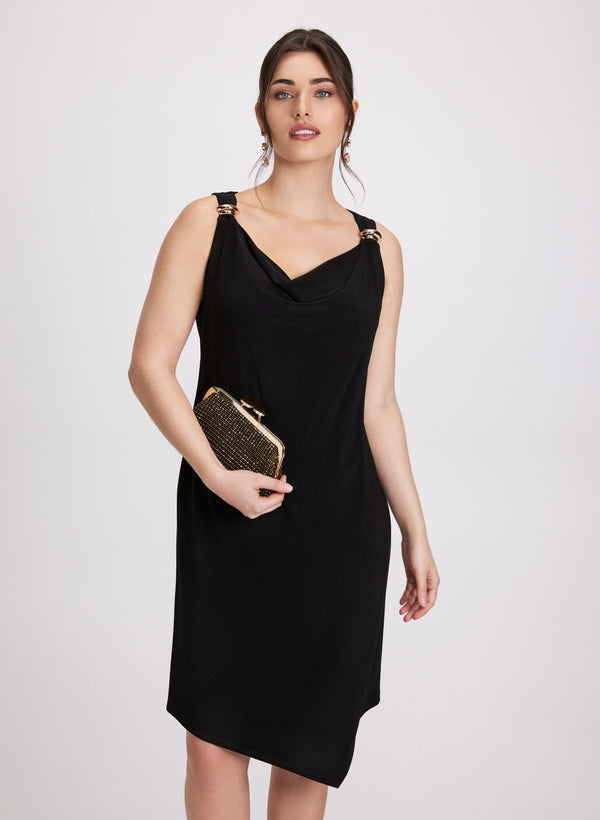 Laura Cowl Neck Dress
