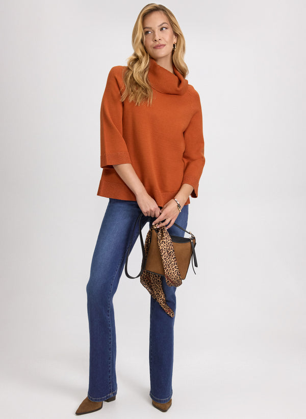 Laura Cowl Neck Sweater