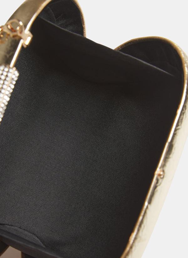 Laura Crinkled Evening Clutch