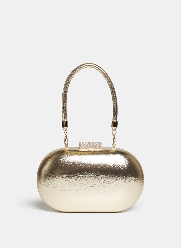 laura Crinkled Evening Clutch