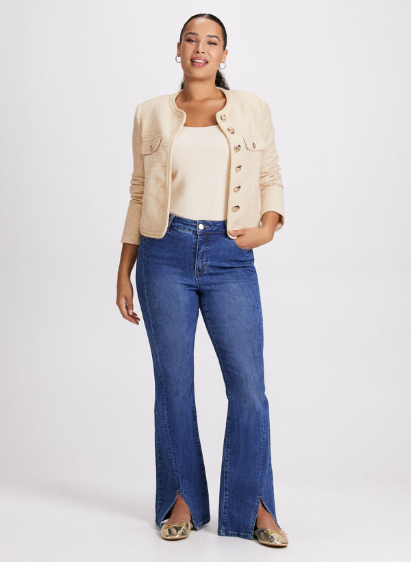 Laura Cropped Bouclé Jacket