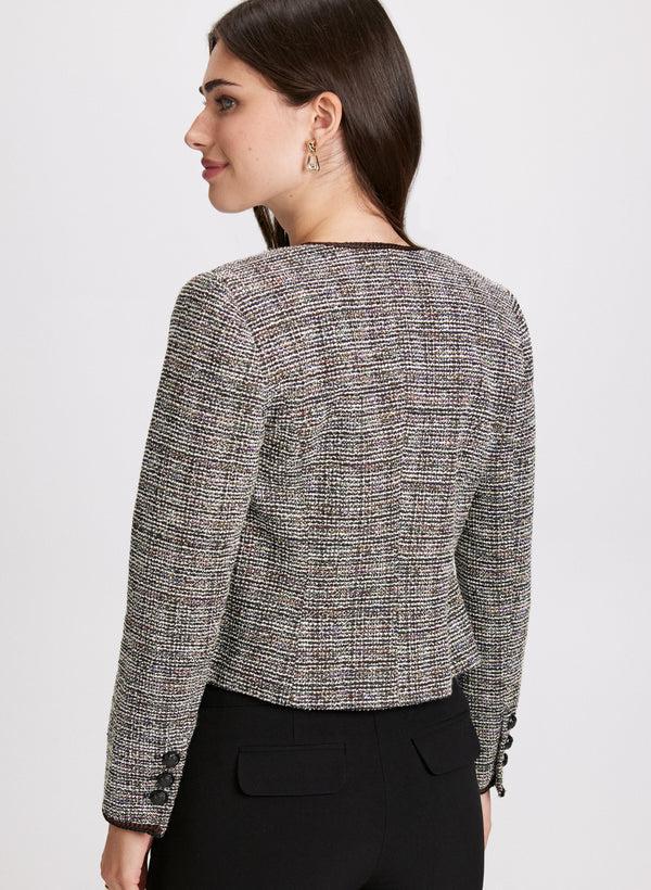 Laura Cropped Bouclé Jacket