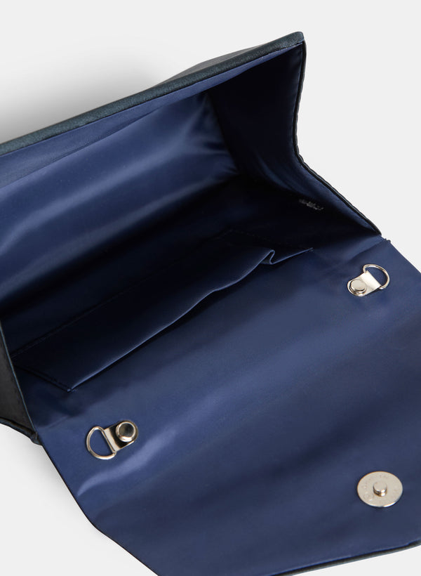 Laura Crystal Detail Clutch