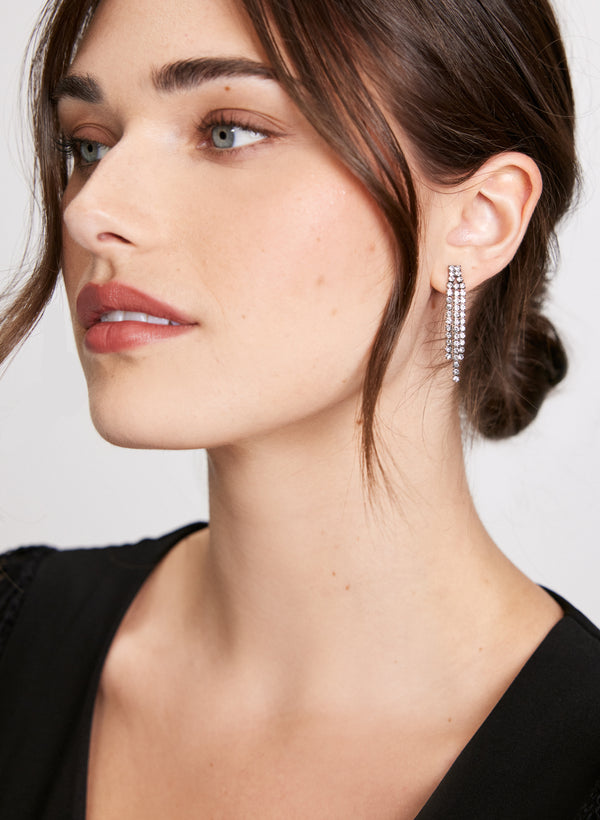 Laura Crystal Drop Earrings