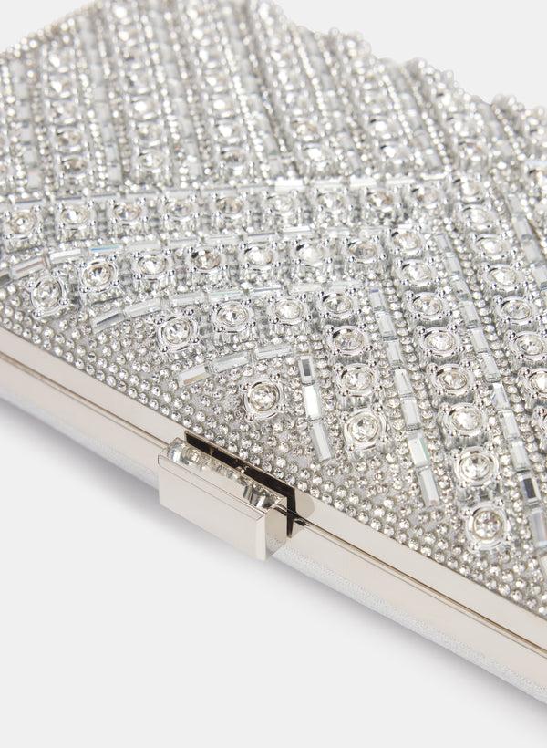 Laura Crystal Embellished Clutch
