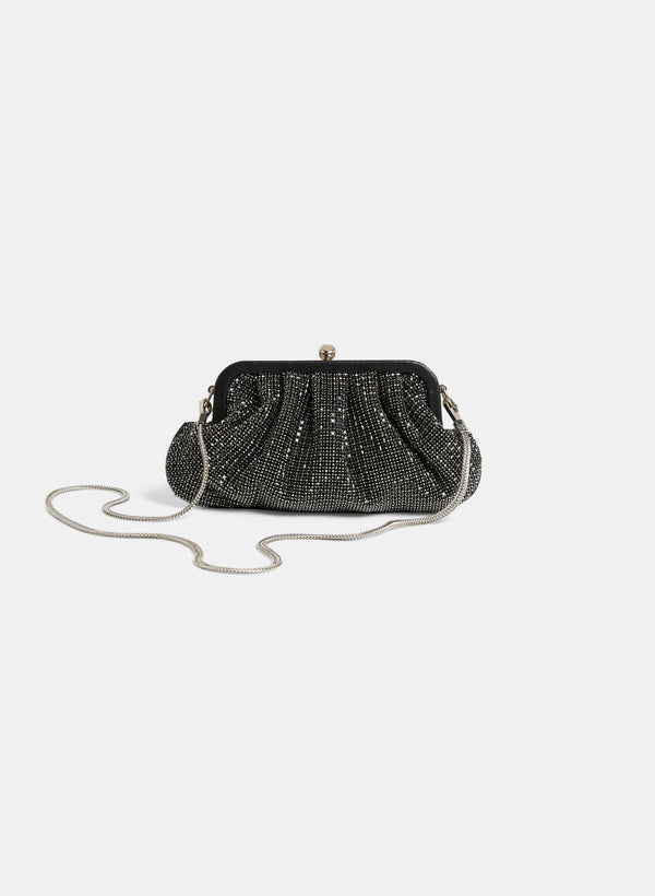 laura Crystal Embellished Clutch