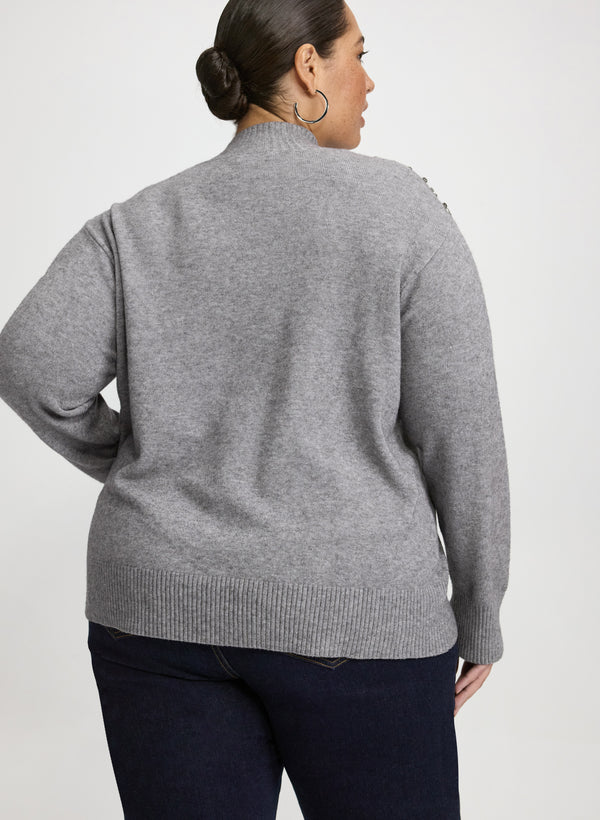 Laura Crystal Embellished Sweater