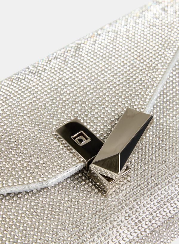 Laura Crystal Rectangular Clutch