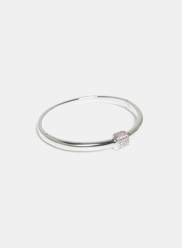 laura Cubic Zirconia Bangle Bracelet