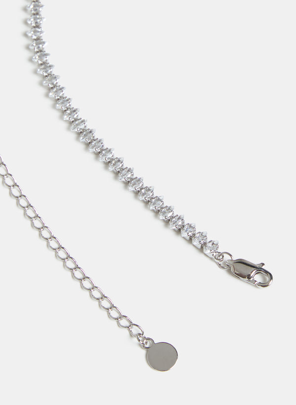 Laura Cubic Zirconia Crystal Necklace