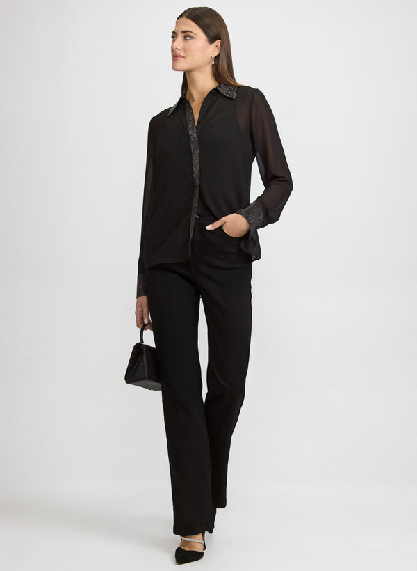 Laura Denim Black