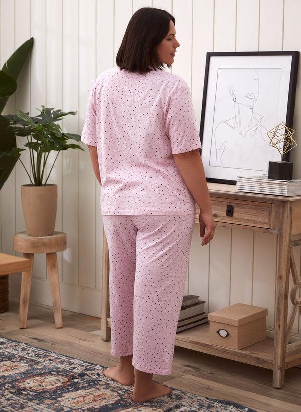 Laura Dot Print Pyjama Set