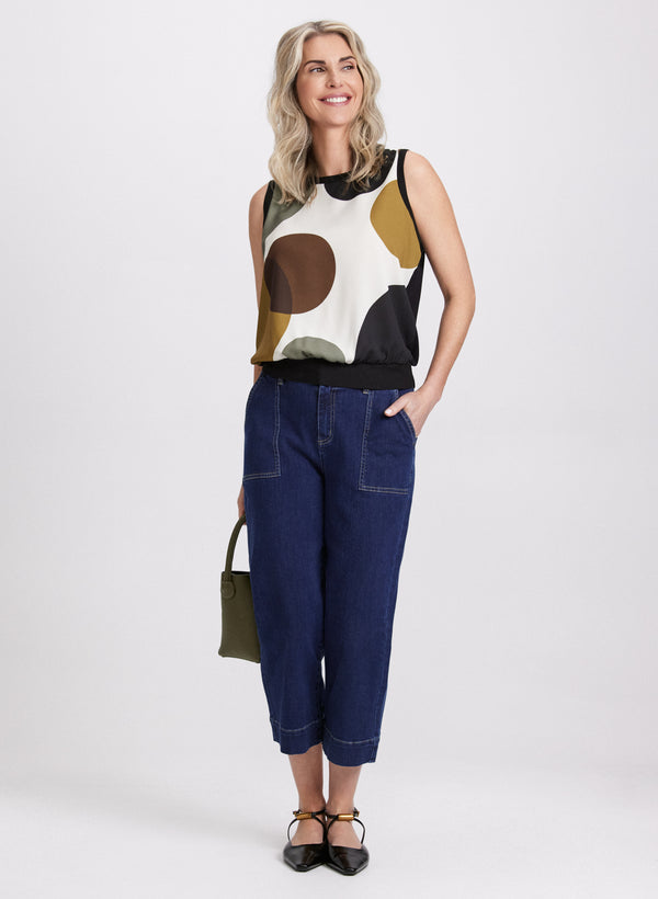 Laura Dot Print Top
